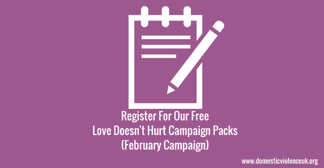 Register For Our FreeLove Doesn't Hurt Campaign Packs(February Campaign)